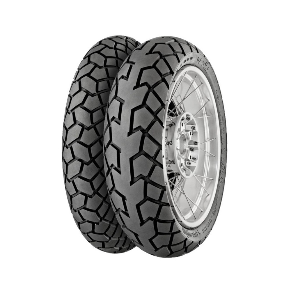 Pneu CONTINENTAL TKC 70 (Honda Africa Twin) 150/70 R 18 M/C 70H TL M+S CONTINENTAL 1 - AVSmoto Racing Parts 