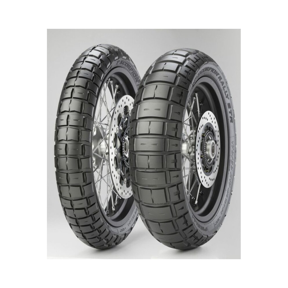 Pneu PIRELLI SCORPION RALLY STR Honda X-ADV 160/60 R 15 M/C 67H TL M+S Pirelli 1 - AVSmoto Racing Parts 