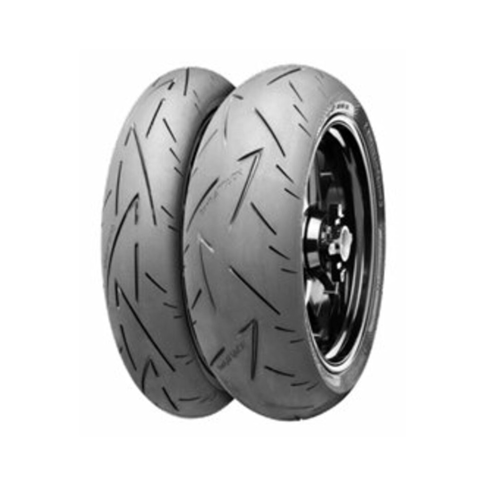 Pneu CONTINENTAL CONTISPORTATTACK 2 120/70 ZR 17 M/C (58W) TL CONTINENTAL 1 - AVSmoto Racing Parts 