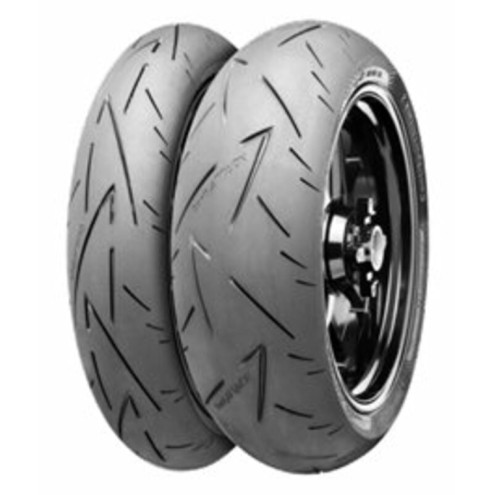 Pneu CONTINENTAL CONTISPORTATTACK 2 120/70 ZR 17 M/C (58W) TL CONTINENTAL 1 - AVSmoto Racing Parts 