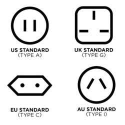 Adaptateur secteur QUAD LOCK 30W standard EU port USB Type C