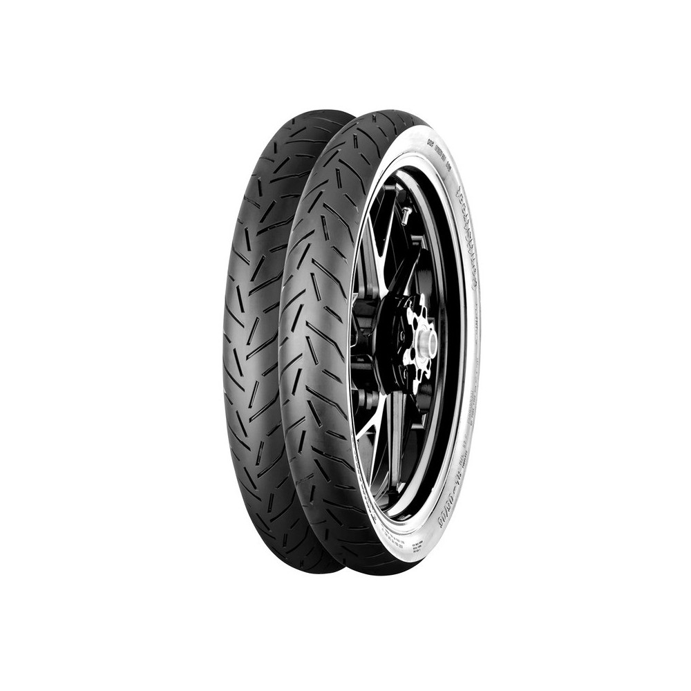 Pneu CONTINENTAL CONTISTREET 70/90-17 M/C 38P TL CONTINENTAL 1 - AVSmoto Racing Parts 