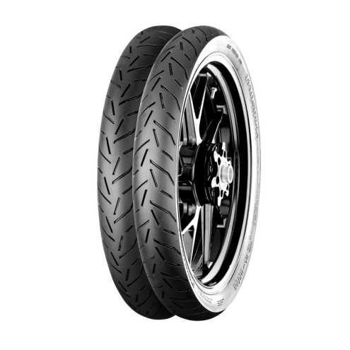 Pneu CONTINENTAL CONTISTREET REINF 2.50-17 M/C 43P TL CONTINENTAL 1 - AVSmoto Racing Parts 