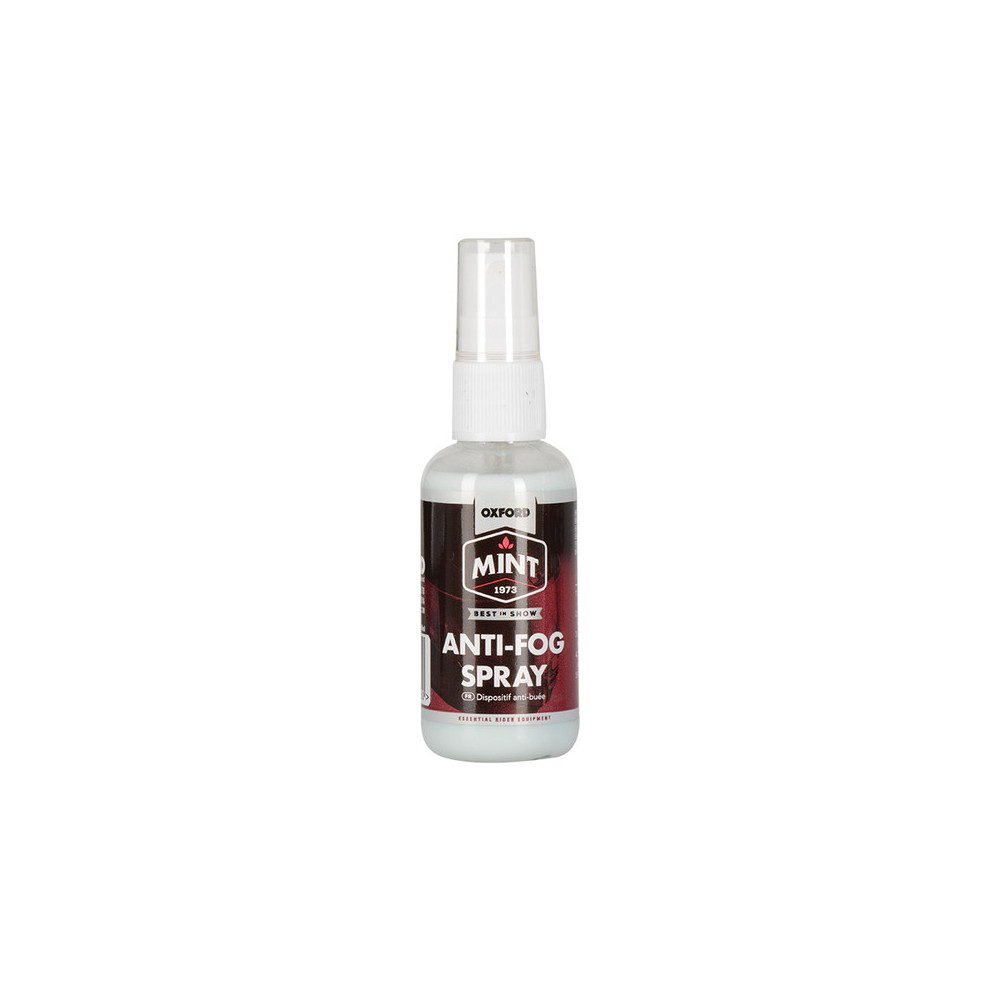 Anti-buée OXFORD - spray 50ml Oxford 1 - AVSmoto Racing Parts 