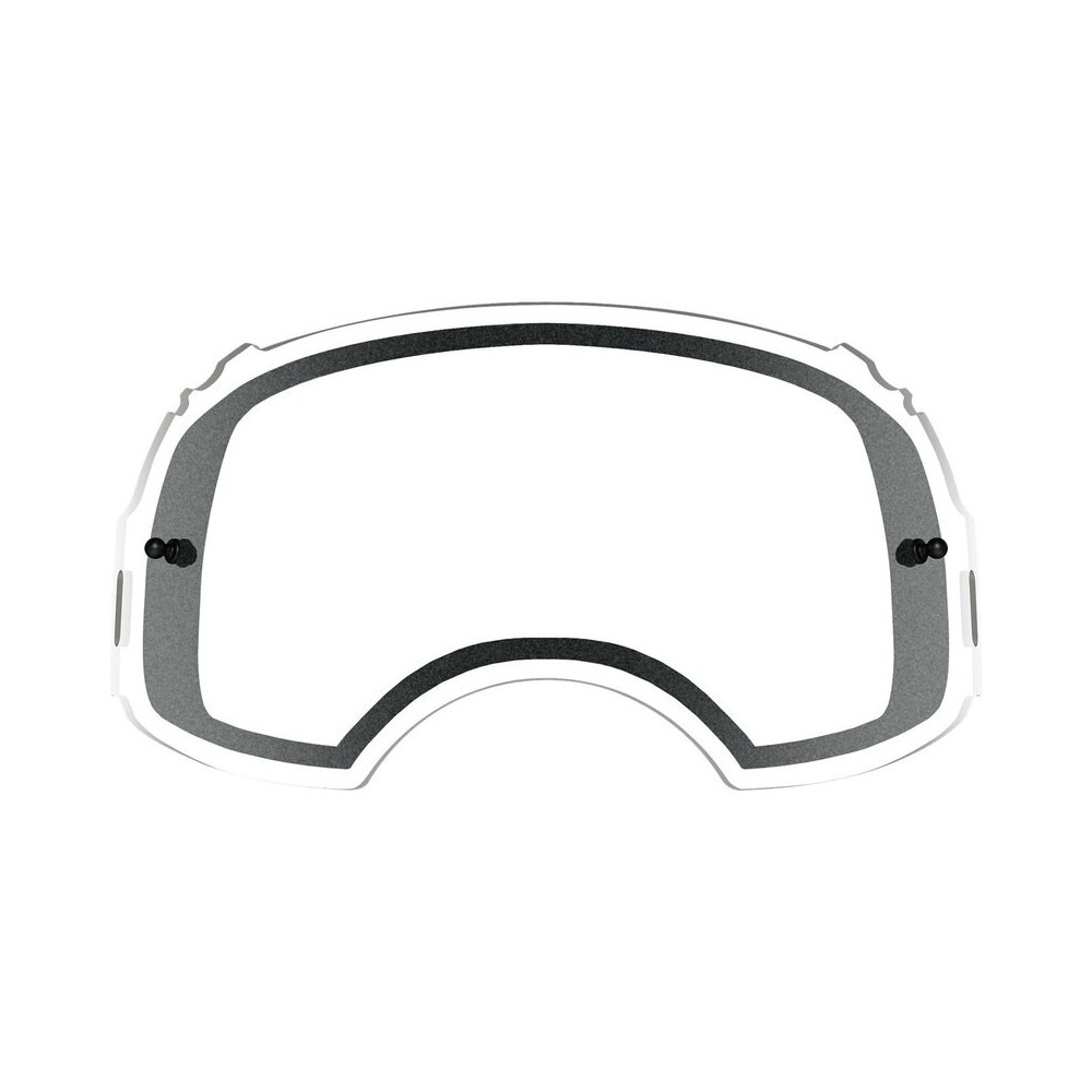 Ecran double de rechange OAKLEY Airbrake Plutonite transparent