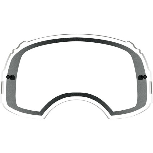 Ecran double de rechange OAKLEY Airbrake Plutonite transparent