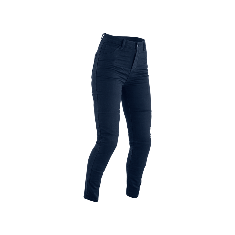 Jean RST x Kevlar® Jegging CE textile renforcé femme - bleu indigo taille M court