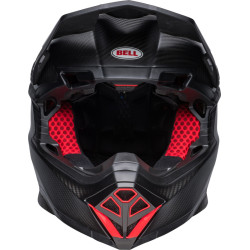 Casque BELL Moto-10 Spherical - Satin/Gloss Black/Red