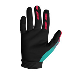 Gants SEVEN Annex 7 DOT - rouge fluo/bleu