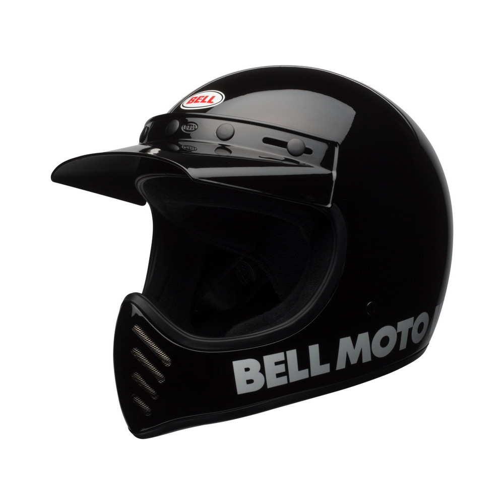 Casque BELL Moto-3 Classic - Noir brillant