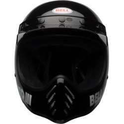 Casque BELL Moto-3 Classic - Noir brillant