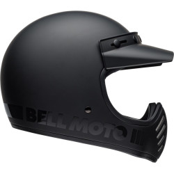 Casque BELL Moto-3 Classic - Blackout Mat/Brillant