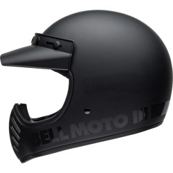 Casque BELL Moto-3 Classic - Blackout Mat/Brillant