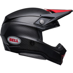 Casque BELL Moto-10 Spherical - Satin/Gloss Black/Red