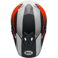 Casque BELL MX-9 Mips - Dart Gloss Charcoal/Orange