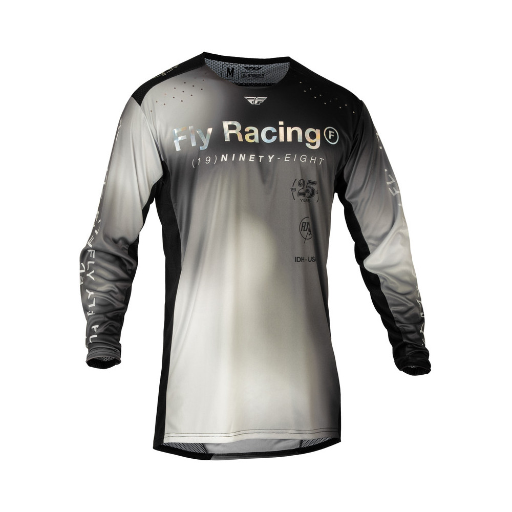 Maillot FLY RACING Lite Legacy S.E. - gris clair/noir