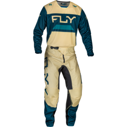 Pantalon FLY RACING Kinetic Reload - Ivory/Navy/Cobalt