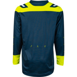 Maillot FLY RACING F-16 - Navy/Hi-Vis/blanc