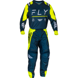 Pantalon FLY RACING F-16 - Navy/Hi-Vis/blanc