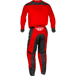 Pantalon FLY RACING F-16 - rouge/anthracite/blanc