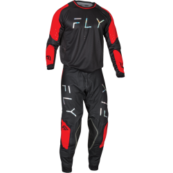 Pantalon FLY RACING Evolution DST - noir/rouge