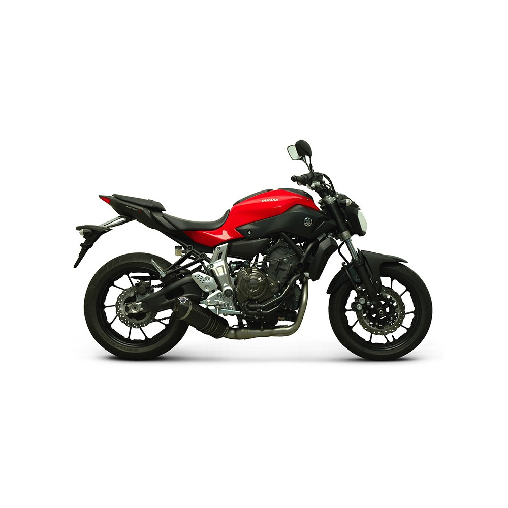 Ligne complète Termignoni Full carbone, Yamaha 700 MT-07 2014-