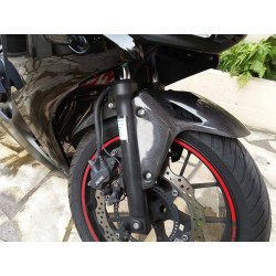 Garde boue avant carbone, Honda CBR500