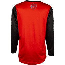 Maillot enfant FLY RACING F-16 - rouge/noir/gris