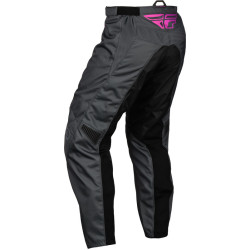 Pantalon enfant FLY RACING F-16 - gris/anthracite/rose