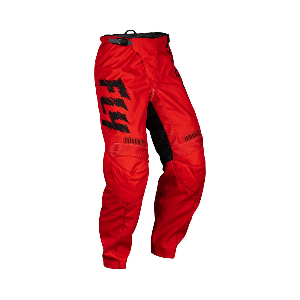 Pantalon enfant FLY RACING F-16 - rouge/noir/gris