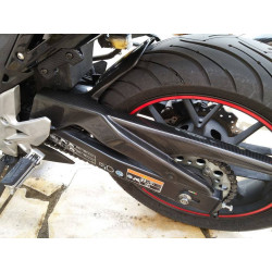 Garde boue arrière carbone, Honda CBR 500 2013-15