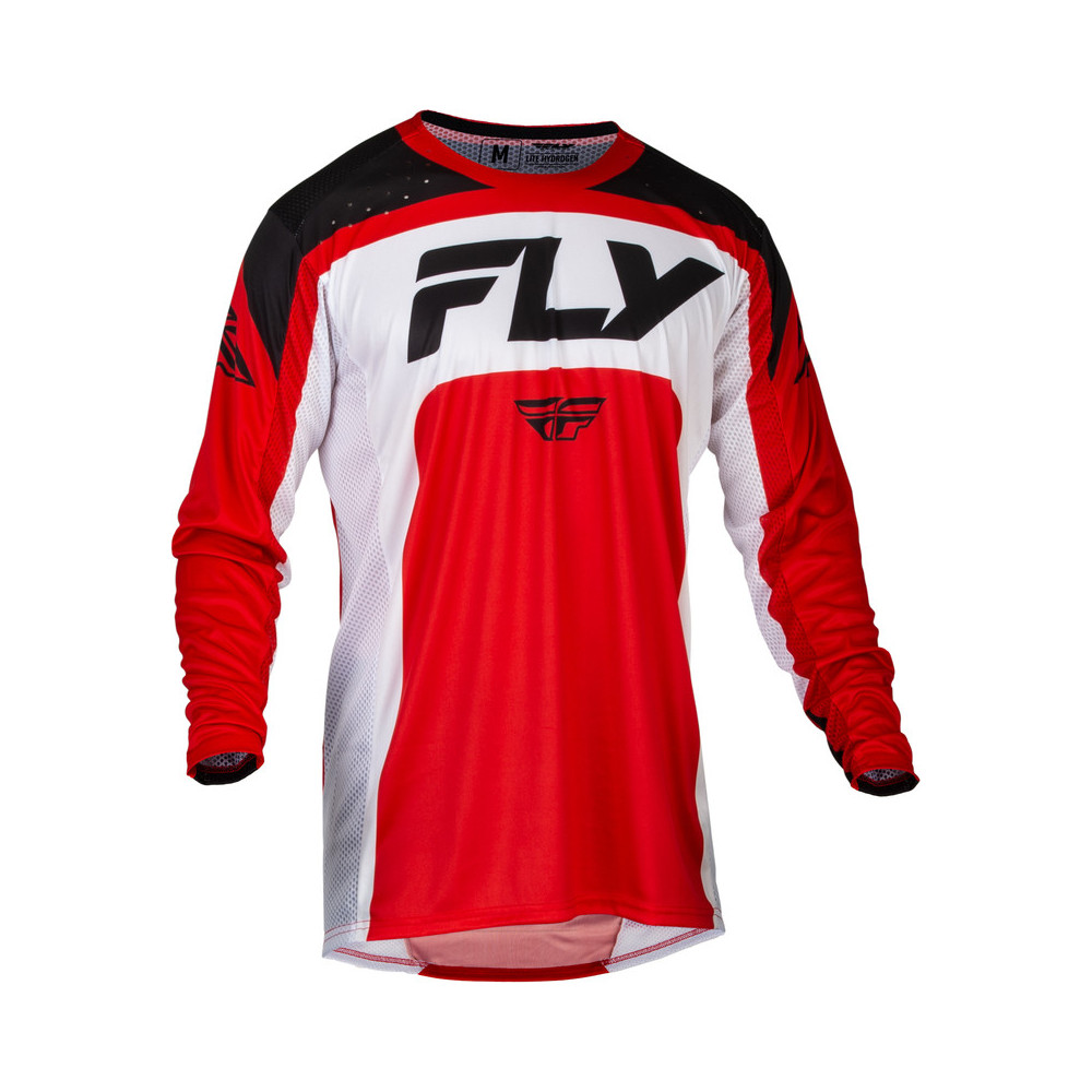 Maillot FLY RACING Lite - rouge/blanc/noir