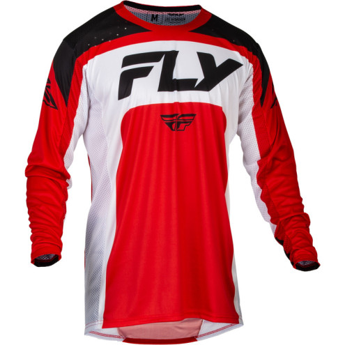 Maillot FLY RACING Lite - rouge/blanc/noir