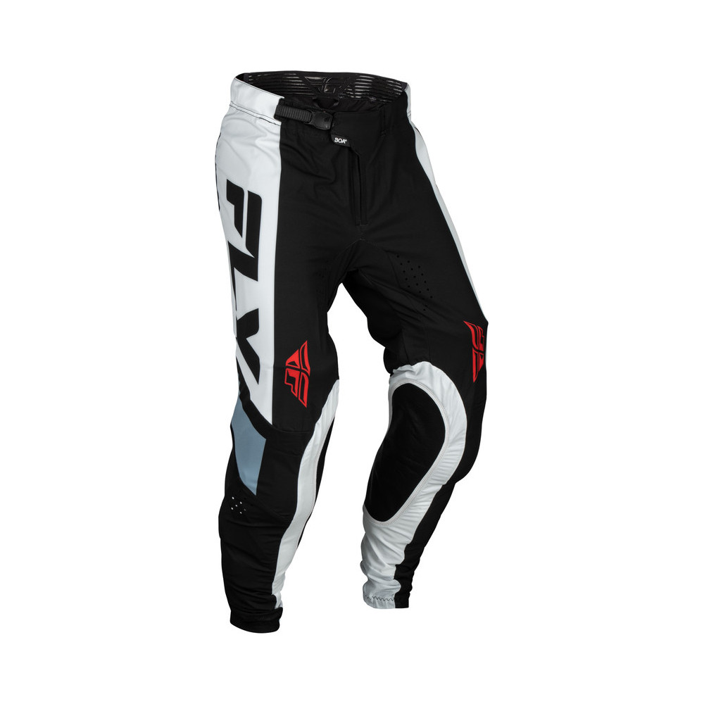 Pantalon FLY RACING Lite - noir/blanc/gris Denim