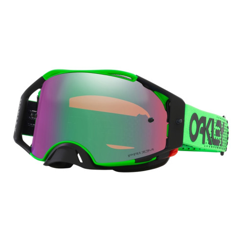 Masque OAKLEY Airbrake MX - Moto Green B1B écran Prizm MX Jade