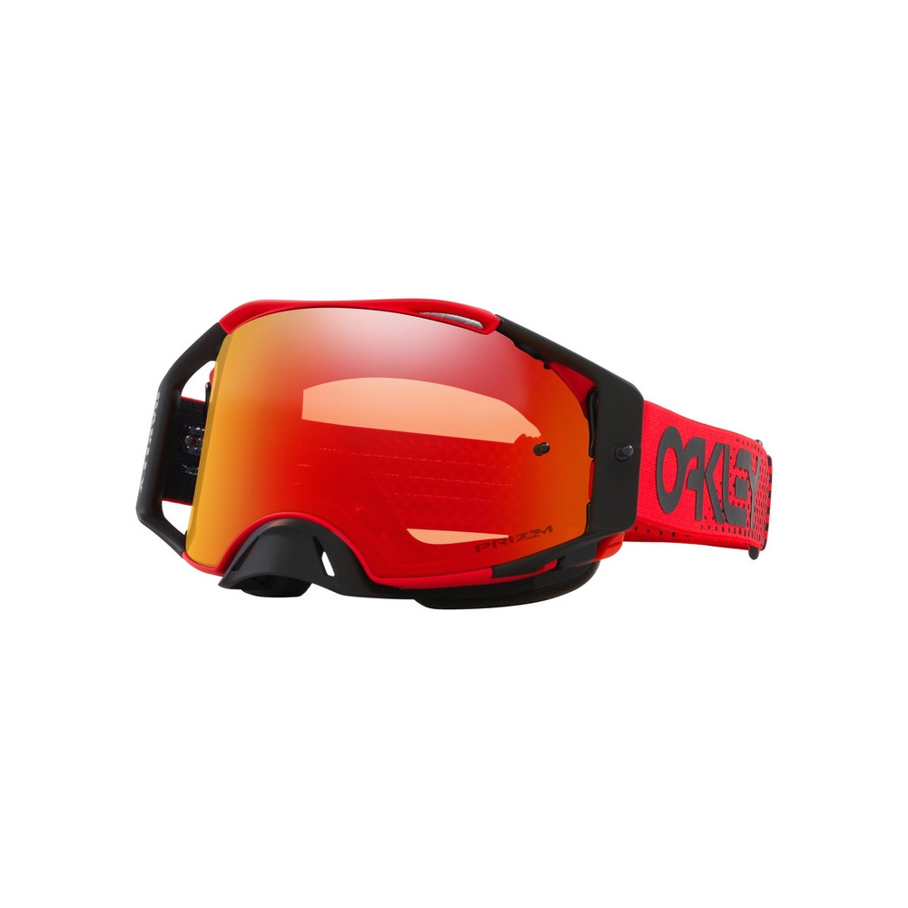 Masque OAKLEY Airbrake MX - Moto Red B1B écran Prizm MX Torch