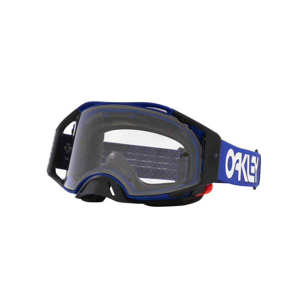 Masque OAKLEY Airbrake MX - Moto Blue B1B écran clair