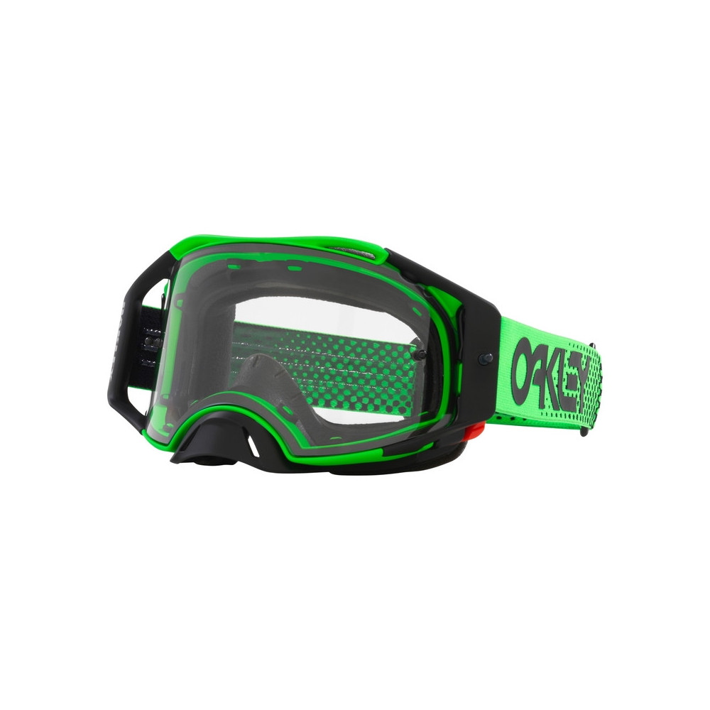 Masque OAKLEY Airbrake MX - Moto Green B1B écran clair