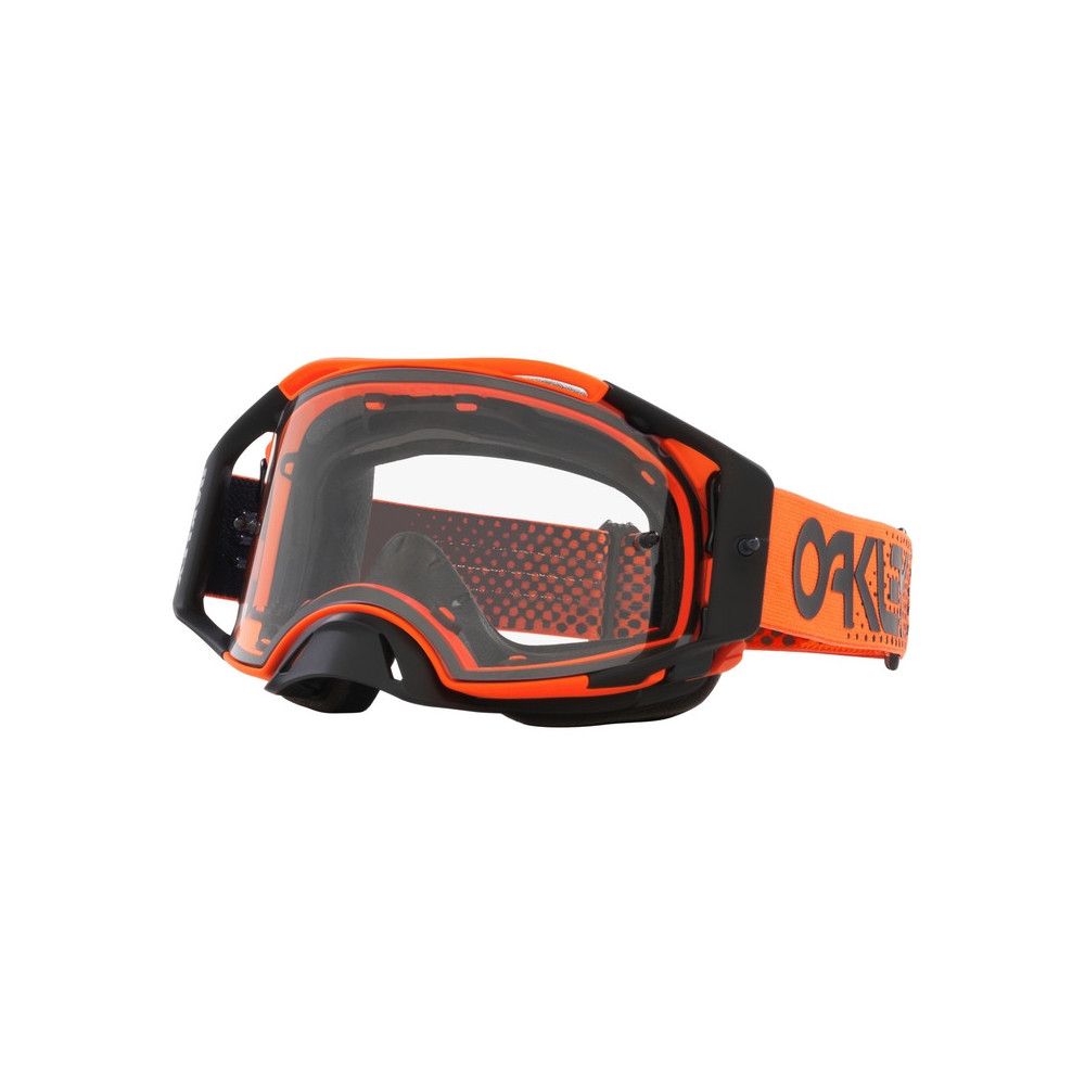 Masque OAKLEY Airbrake MX - Moto Orange B1B écran clair