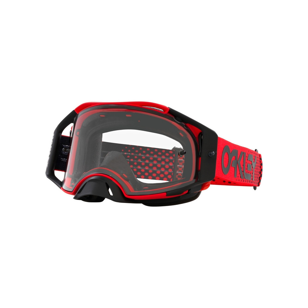 Masque OAKLEY Airbrake MX - Moto Red B1B écran clair