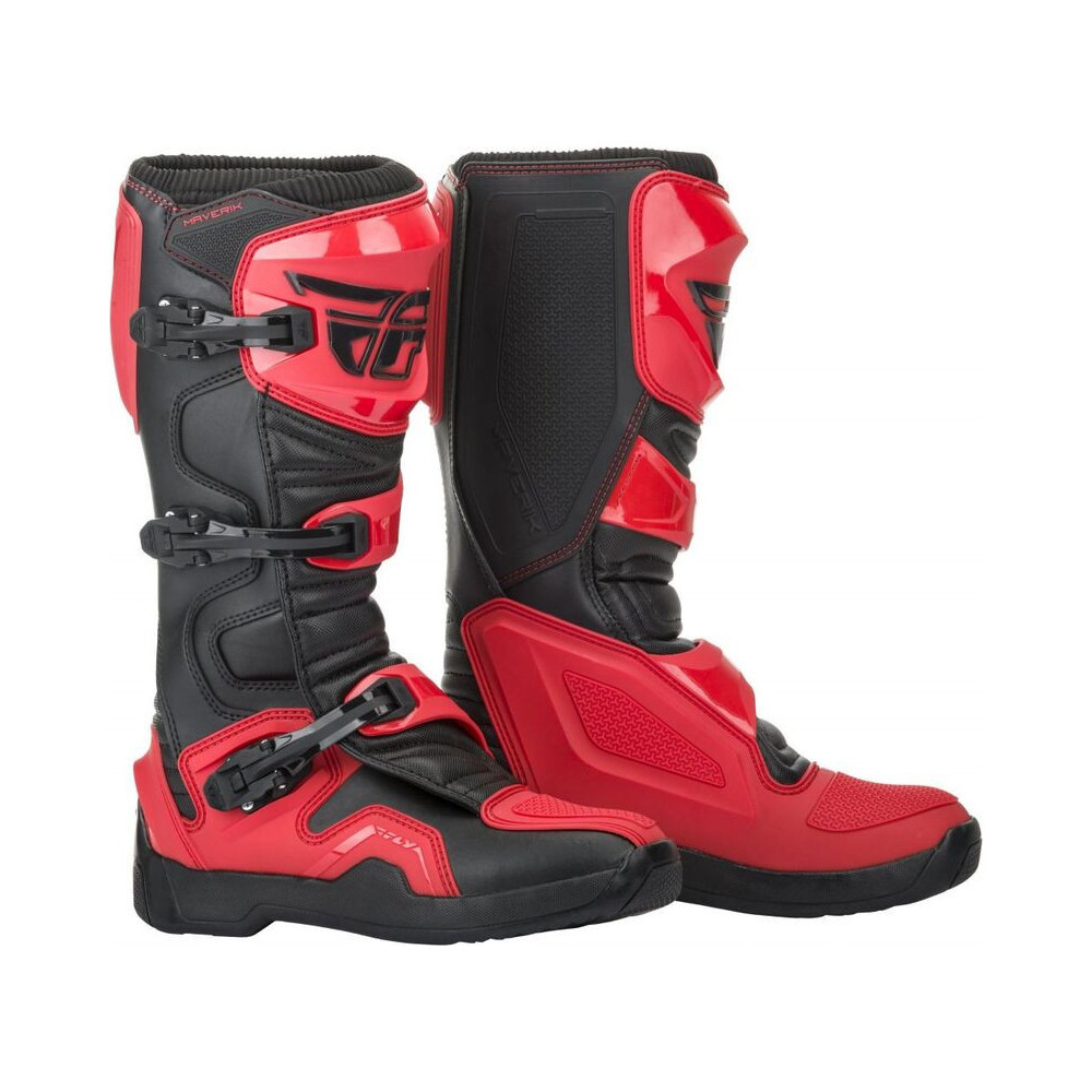 Bottes FLY RACING Maverik - rouge