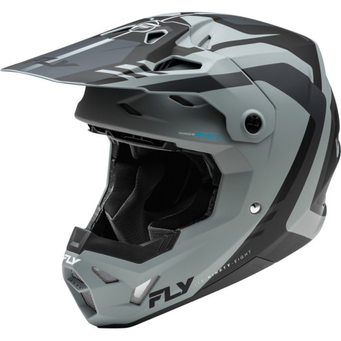 Casque FLY RACING Formula CP Krypton - gris mat/noir