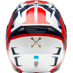 Casque FLY RACING Formula CP Krypton - rouge/blanc/navy