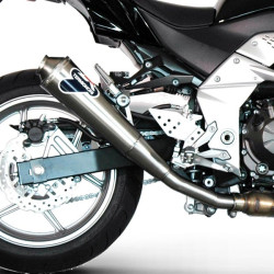 Silencieux Termignoni inox conique, Kawasaki Z 750 07-14