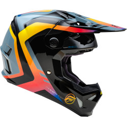 Casque FLY RACING Formula CP Krypton - gris/noir/Electric Fade