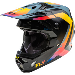 Casque FLY RACING Formula CP Krypton - gris/noir/Electric Fade