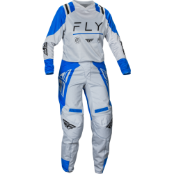 Pantalon femme FLY RACING F-16 - Arctic Grey/bleu