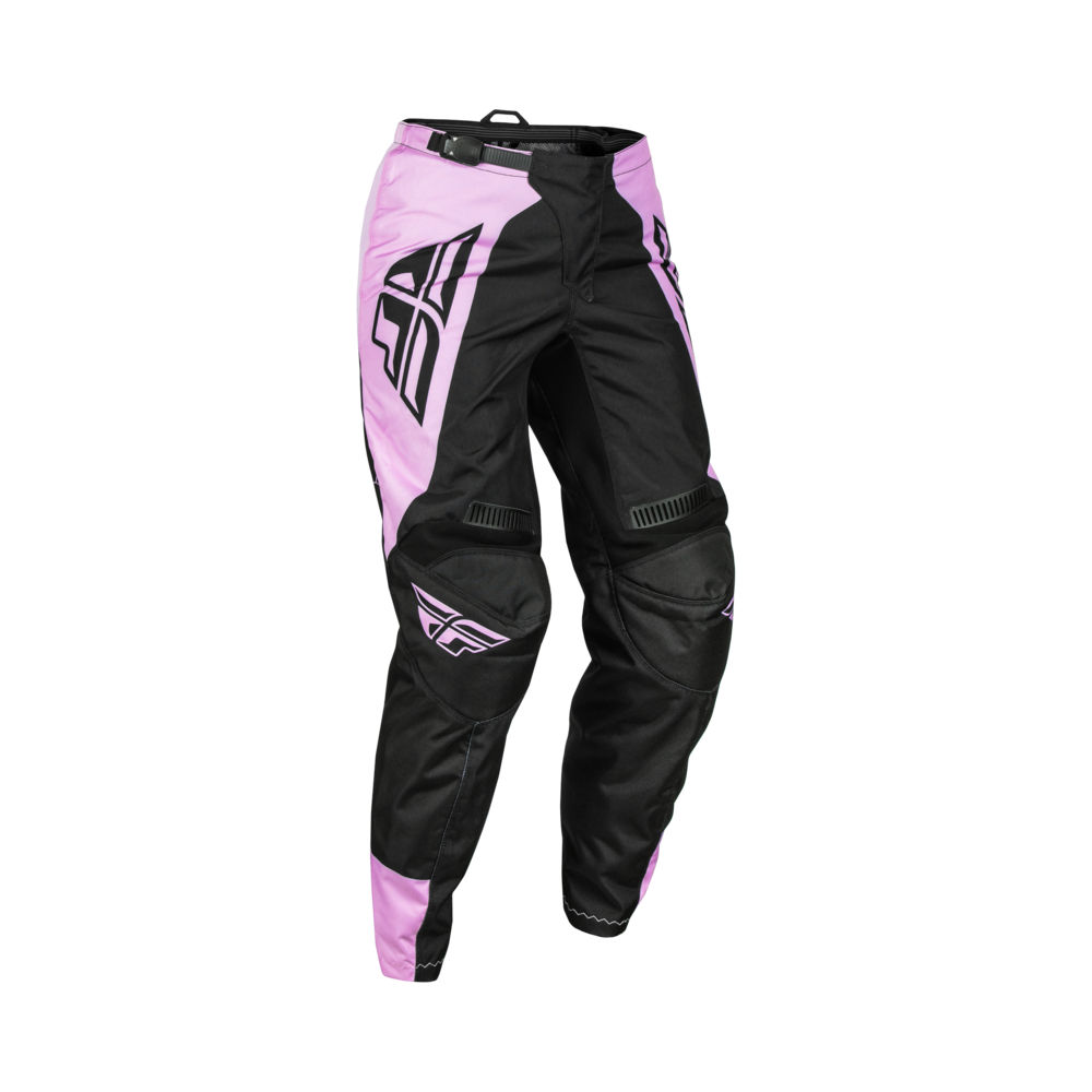 Pantalon femme FLY RACING F-16 - noir/lavande