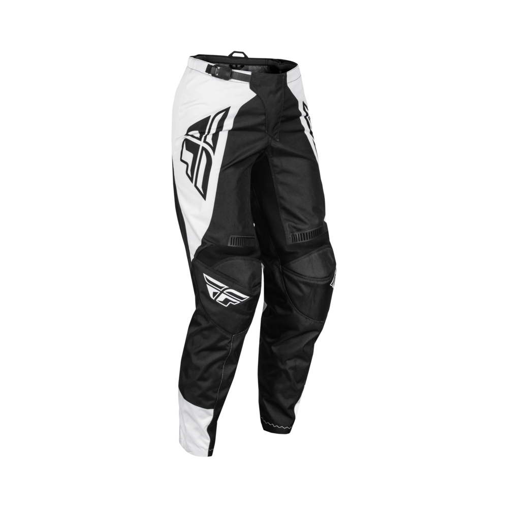 Pantalon femme FLY RACING F-16 - noir/blanc