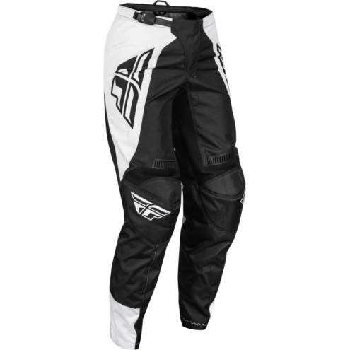 Pantalon femme FLY RACING F-16 - noir/blanc